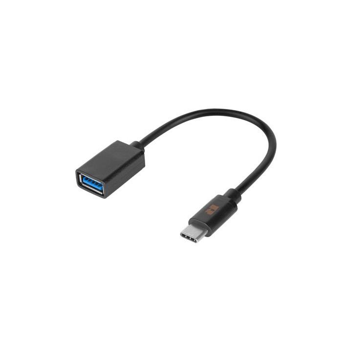 CABLU USB TIP C - USB MAMA OTG 10CM REBEL