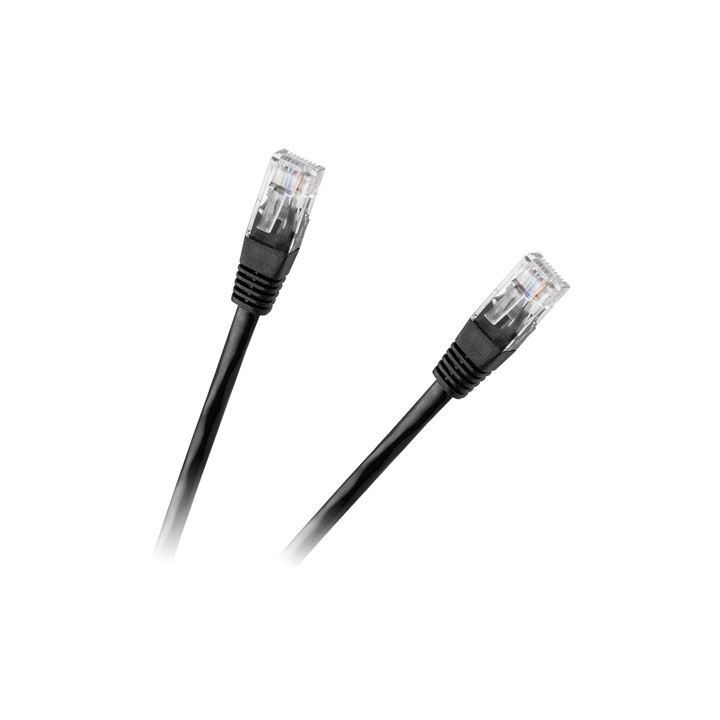 CABLU PATCHCORD UTP CAT6 5M NEGRU REBEL