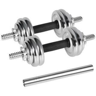 GANTERE REGLABILE CU VALIZA TOTAL 15KG REBEL ACTIVE