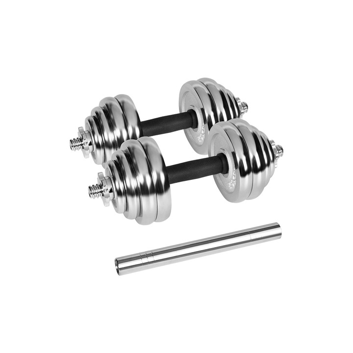 GANTERE REGLABILE CU VALIZA TOTAL 30KG REBEL ACTIVE