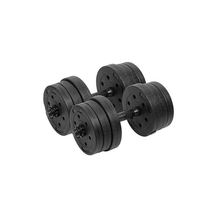 SET 2 GANTERE REGLABILE 2X10KG REBEL ACTIVE