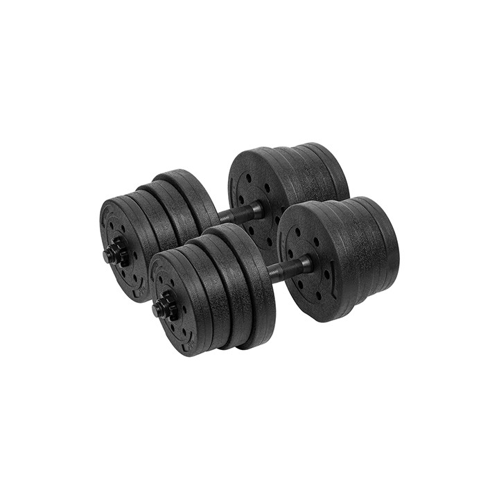 SET 2 GANTERE REGLABILE 2X15KG REBEL ACTIVE