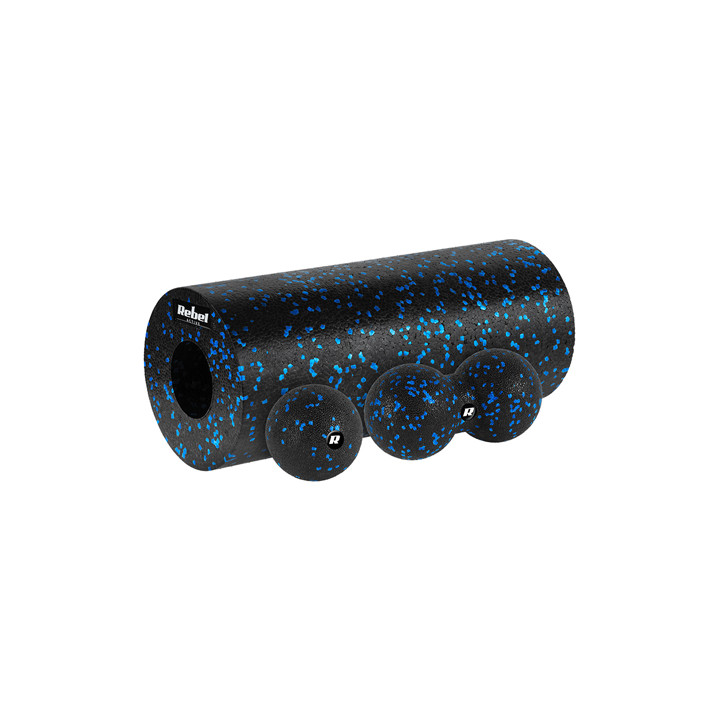 SET ROLA MASAJ, MINGE, DUOBALL REBEL ACTIVE