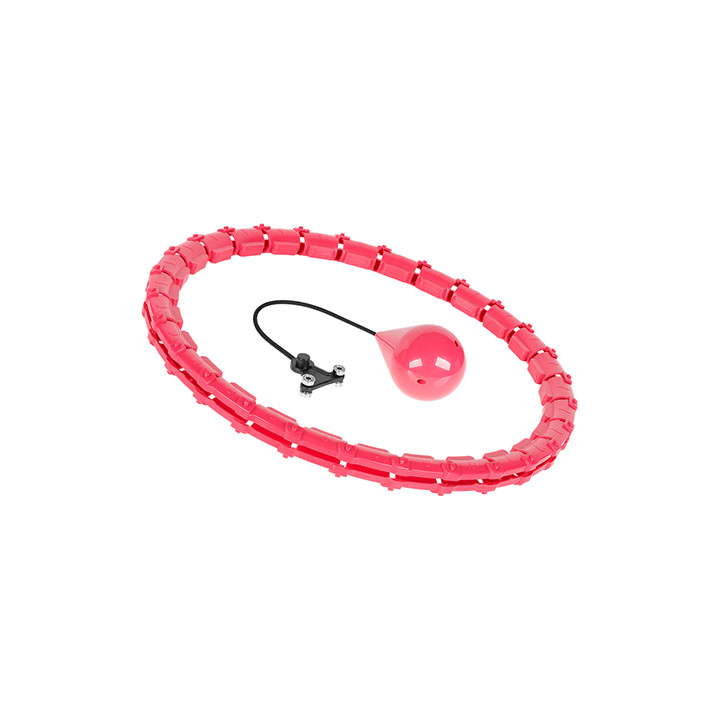 CERC FITNESS SMART HULA HOOP 50 CM ROZ REBEL ACTIVE