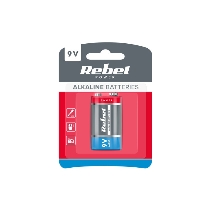 BATERIE ALCALINA 9V BLISTER