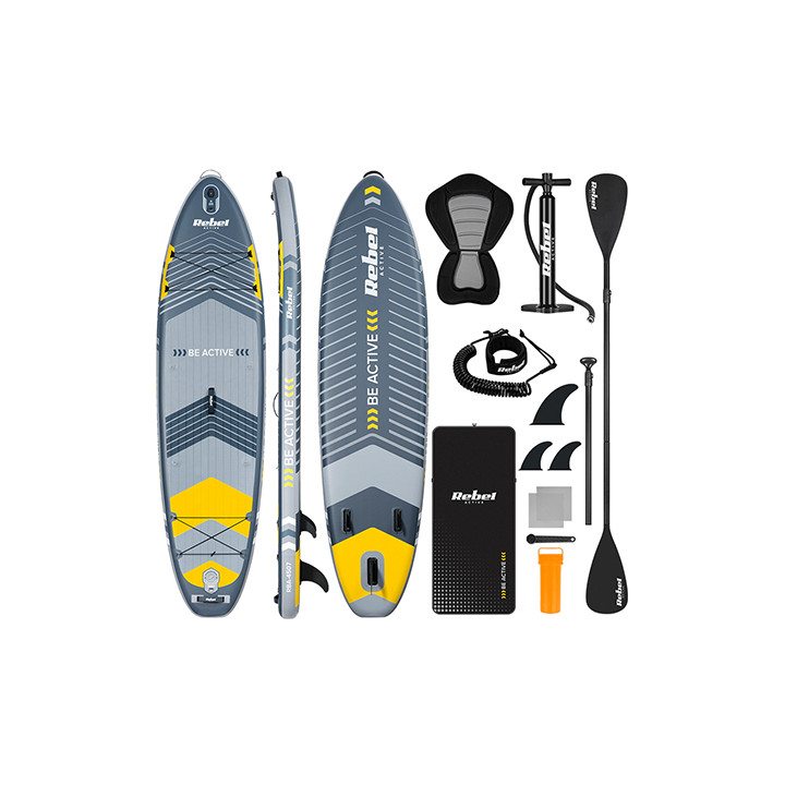 SET PLACA GONFLABILA STAND UP PADDLE SCAUN 335X84X15 CM