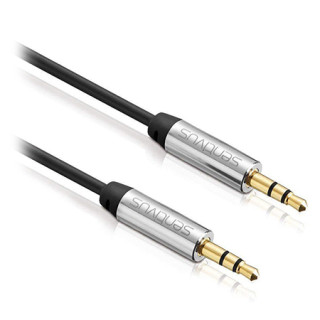 CABLU AUDIO 3.5 TATA - TATA 0.5M SENTIVUS