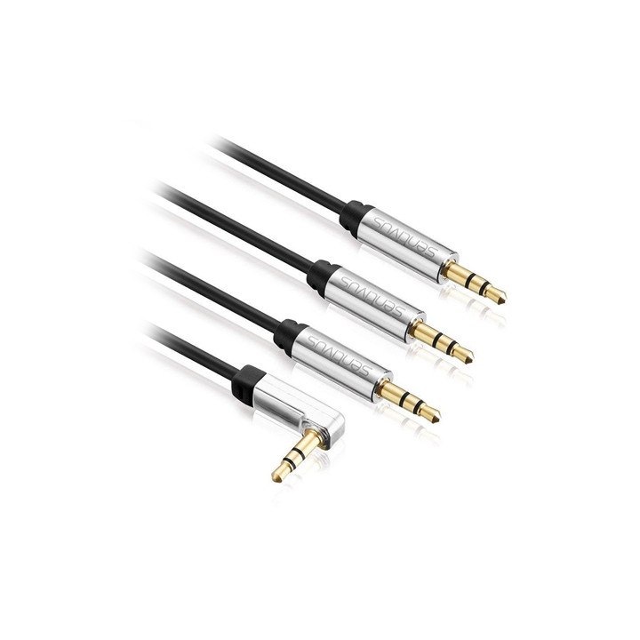 SET 2 CABLU 3.5 TATA - 3.5 TATA 2.0M SENTIVUS