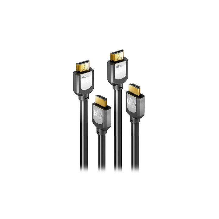 SET 2 X CABLU HDMI TATA - TATA 4K 1.5M SENTIVUS