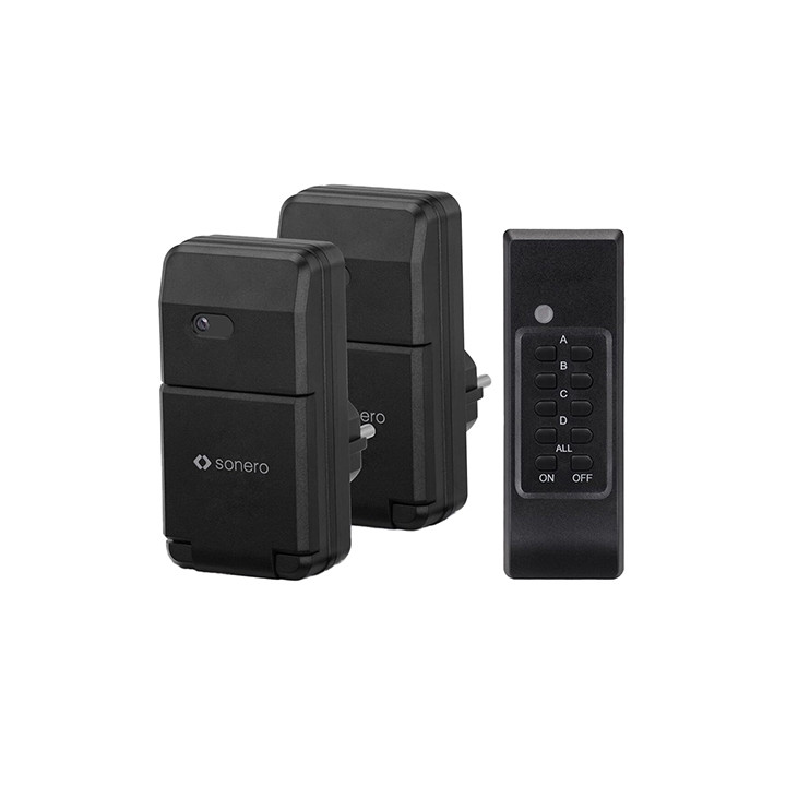 SET 2 PRIZE EXTERIOR CU TELECOMANDA 1100W SONERO