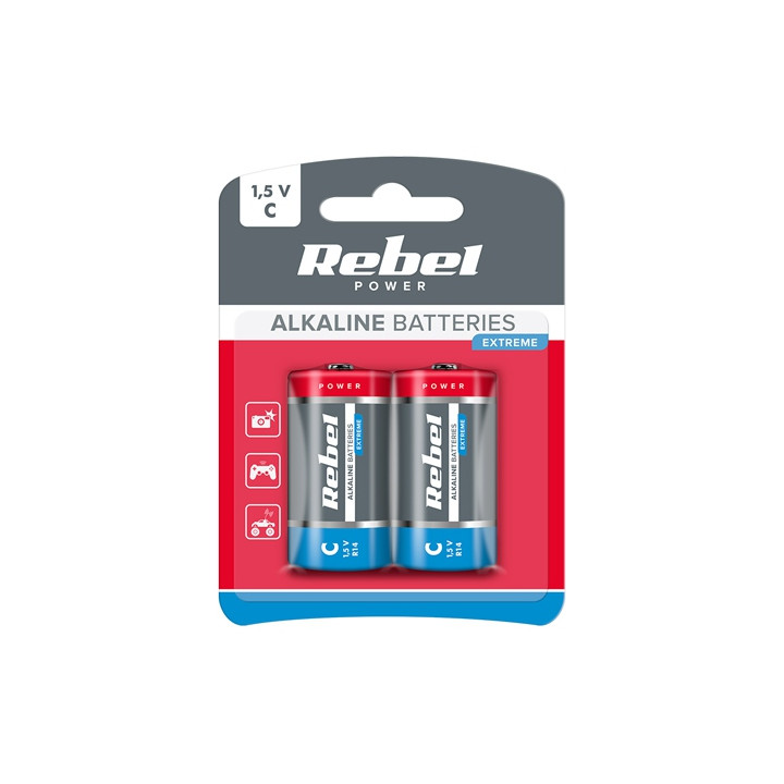 BATERIE SUPERALCALINA EXTREME R14 BLISTER 2 B